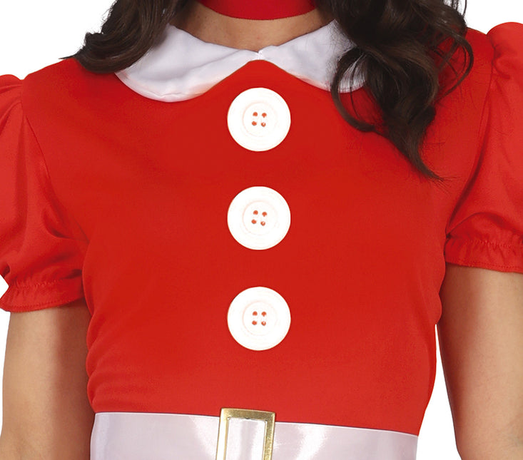 Minni Hiiri puku Punainen Valkoinen Ladies