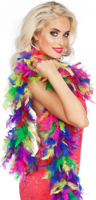 Sateenkaari Boa värillinen 1.8m