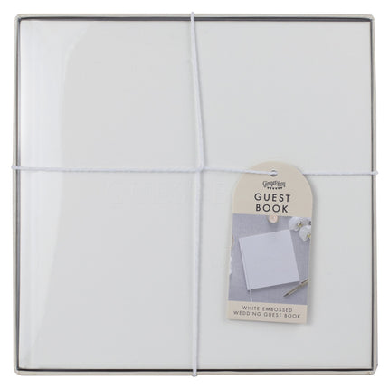 Häät vieraskirja valkoinen