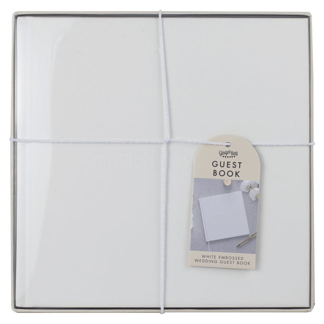 Häät vieraskirja valkoinen