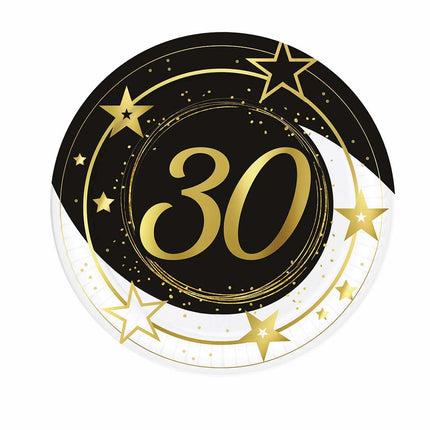 Lautaset 30 vuotta 23cm 6kpl