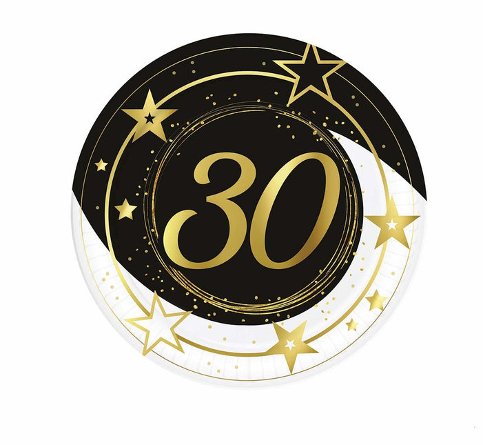 Lautaset 30 vuotta 23cm 6kpl