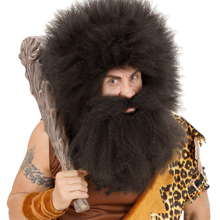 Caveman tekoparta musta