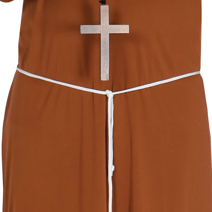 Munkki puku Ruskea Miesten Monk