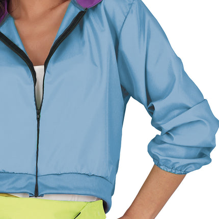 Neon 80S naisten juhlatyttö puku