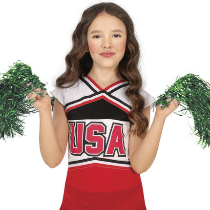 Vihreät pompomit 2kpl