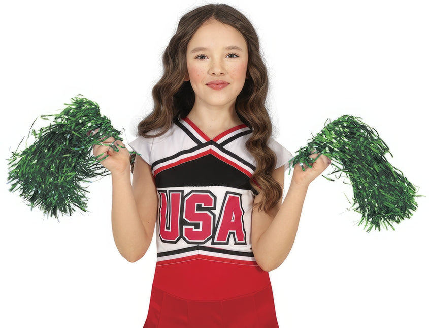 Vihreät pompomit 2kpl