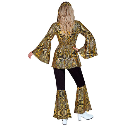 Hippie 60S puku Gold Ladies