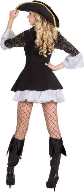 Piratesuit Ladies Musta