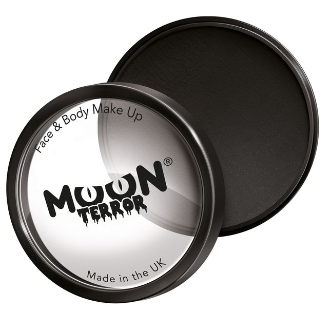 Moon Terror Halloween Pro kasvomaali Midnight Black 36g