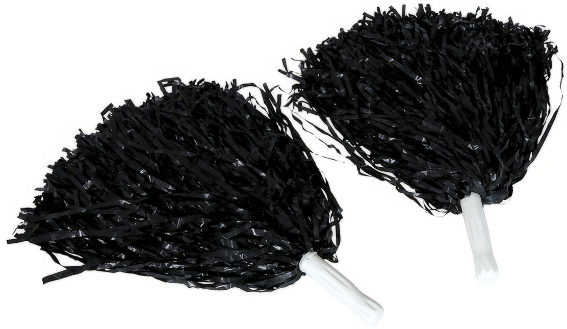 Musta Pompoms 2kpl
