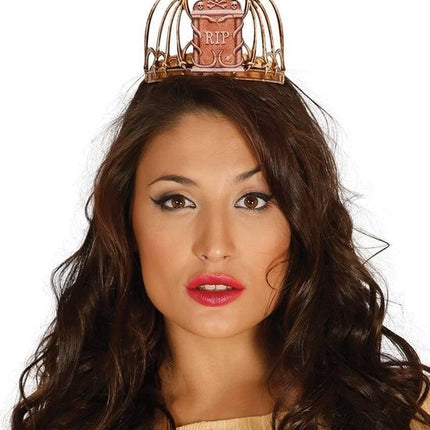 Halloween hiusnauha hautakivi