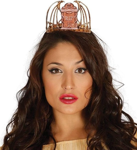 Halloween hiusnauha hautakivi