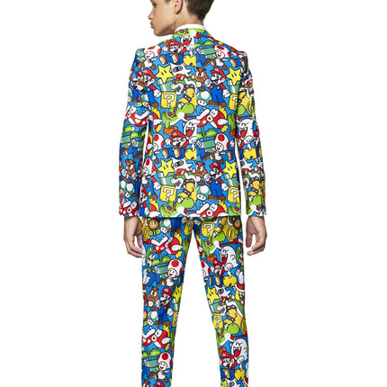 Super Mario puku poika teini OppoSuits