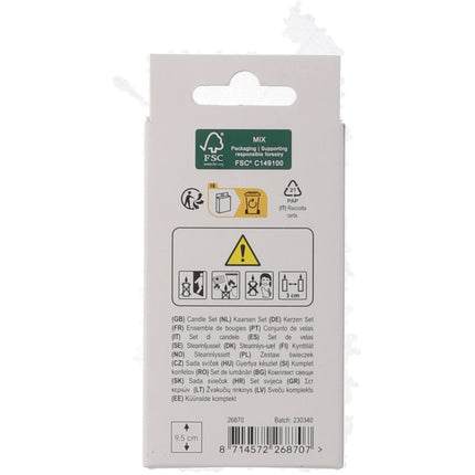 Hyvää syntymäpäivää kynttilät 11kpl