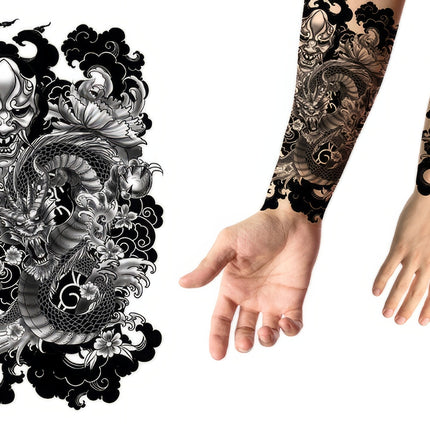 Fake Tattoo lohikäärme 30cm