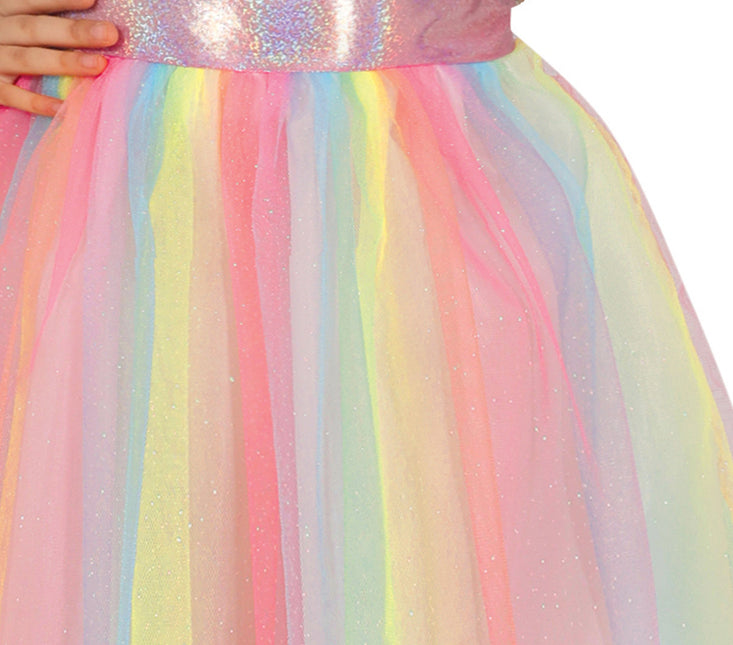 Yksisarvinen mekko tyttö