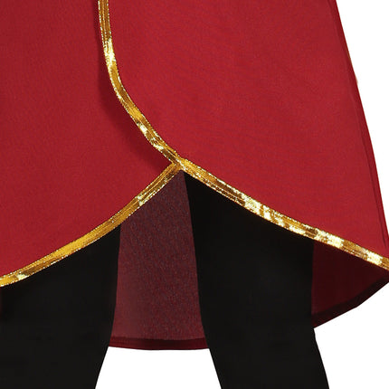 Merirosvo puku punainen tyttö