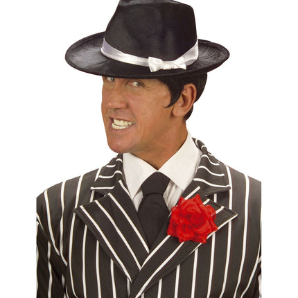 Punainen rintaneula ruusu 10cm