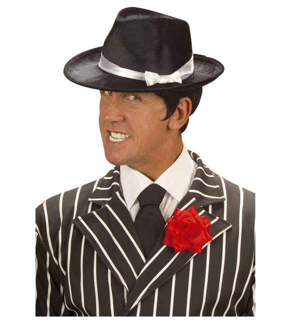 Punainen rintaneula ruusu 10cm