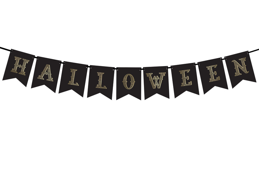 Oranssi Halloween Letter Garland 1.75m
