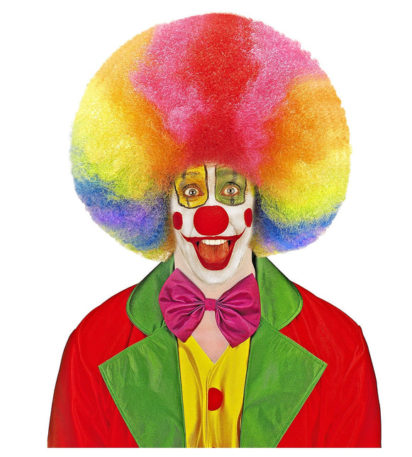 Värillinen peruukki Afro Extra Big