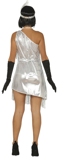 Charleston mekko hopea naiset