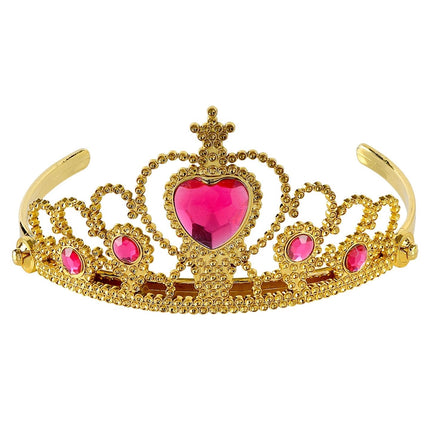 Kultainen vaaleanpunainen tiara