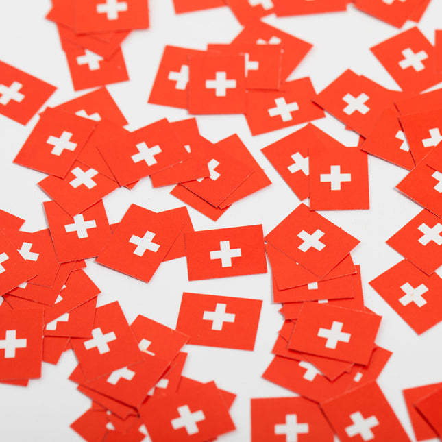 Sveitsi Pöytä Konfettipaperi 150kpl