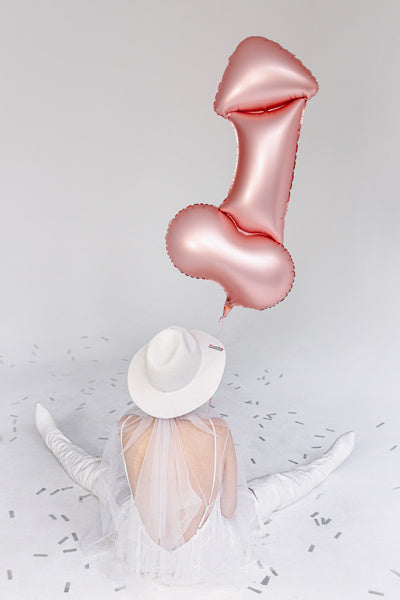 Polttarit Helium ilmapallo Pecker tyhjä