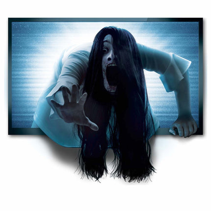 Halloween seinätarra Spirit 80cm