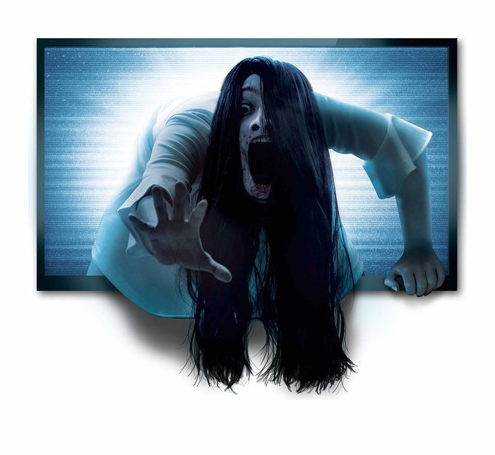 Halloween seinätarra Spirit 80cm