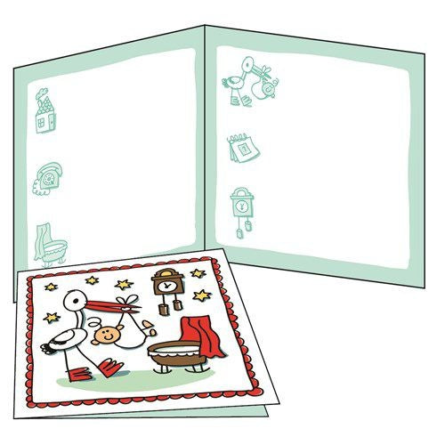 Syntymä Kutsut 6kpl