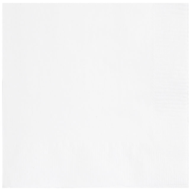 Valkoiset lautasliinat 33cm 50kpl