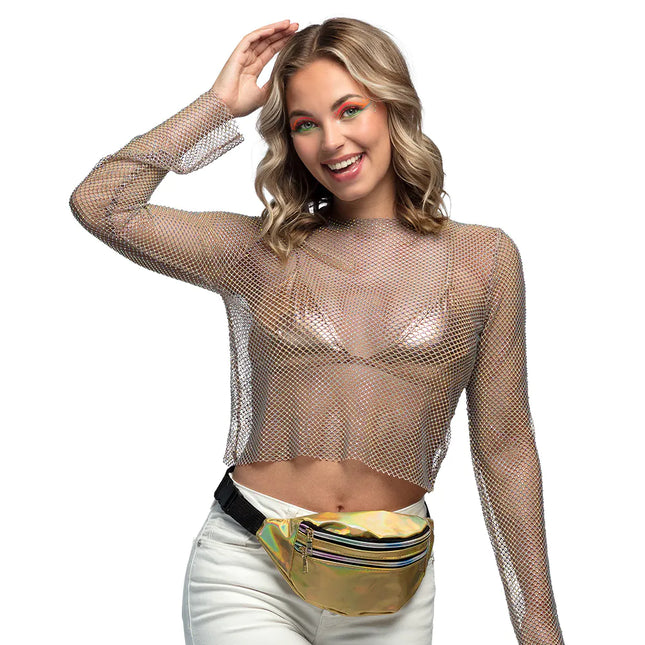 Kulta Hip laukku Holografinen