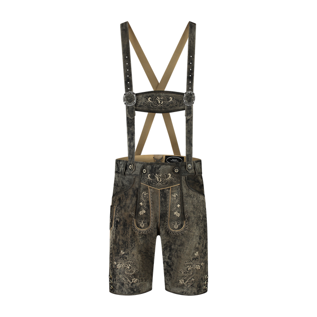 Nahkahousut Harmaa Miesten lyhyt Vintage