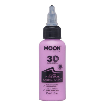 Moon Glow Hehkuva kangasmaali violetti 30ml