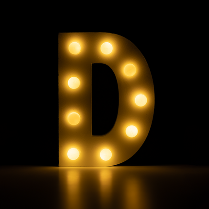 D Light Letter 16.5cm