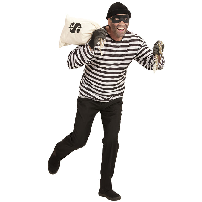 Musta silmä naamio murtovaras