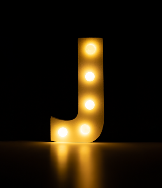 J Light Letter 16.5cm