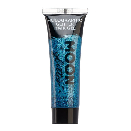 Moon Glitter Holografinen glitteri hiusgeeli sininen 20ml