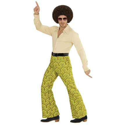 Disco 70S Housut Vihreä Miehet