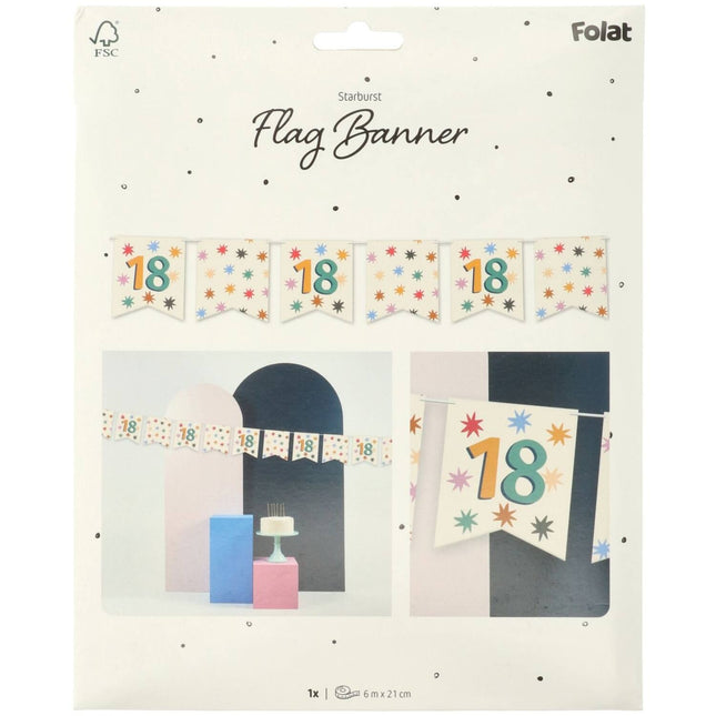 18 vuotta Garland 6m