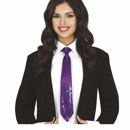 Lilac Tie paljetit 35cm