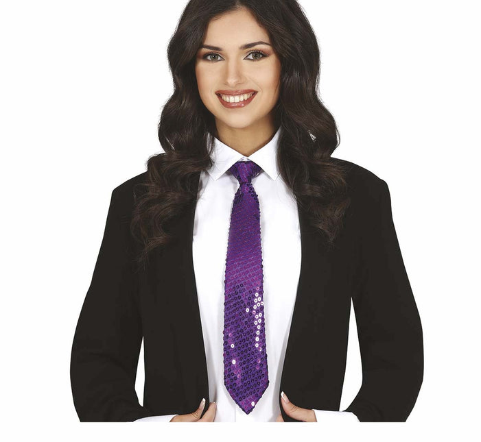 Lilac Tie paljetit 35cm