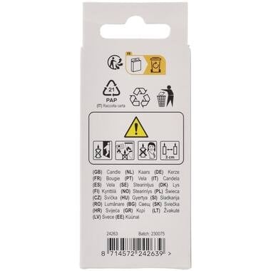 Kynttilä Pastellihahmo 3 Monivärinen