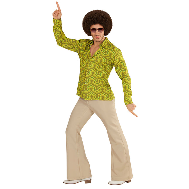 Disco 70S pusero vihreä miesten tapetti