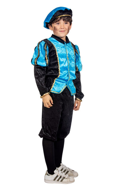 Pietenpak Kind vaaleansininen/musta Luxe