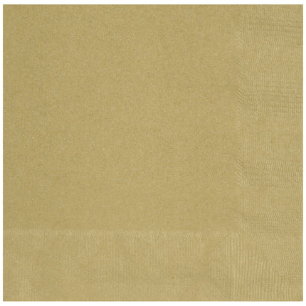 Kultaiset lautasliinat 2-kerros 33cm 20kpl