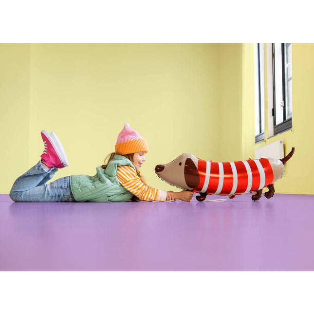 Koira helium ilmapallo tyhjä 88cm